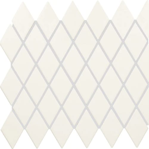 Color Wheel Retro - Matte Arctic White Harlequin