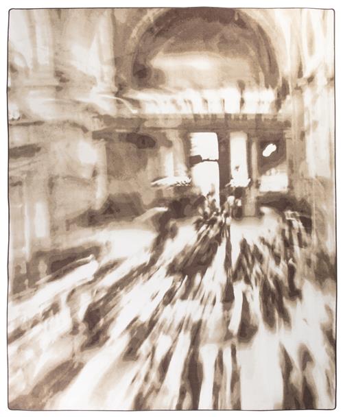 Morning Commute -Sepia
