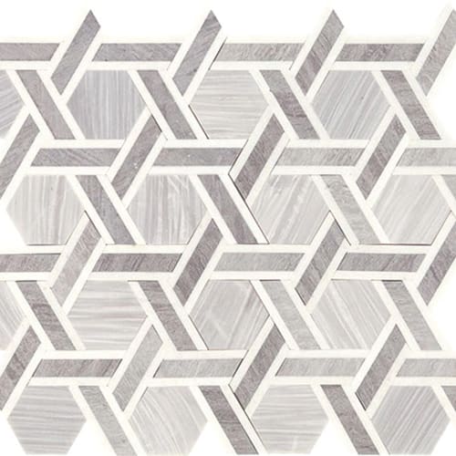 Fonte - Nautical Grey Blend Rotating Hexagon
