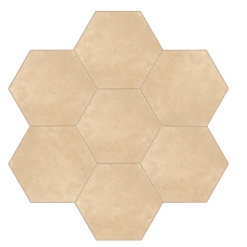 Travertine Collection - Torreon Hexagon
