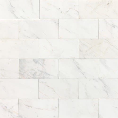 Marble Collection - Contempo White 3X6 Honed