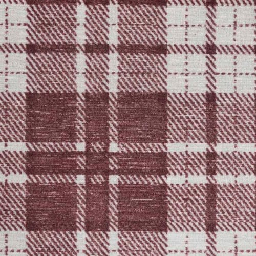 Elegance Plaid Chic - Bordeaux
