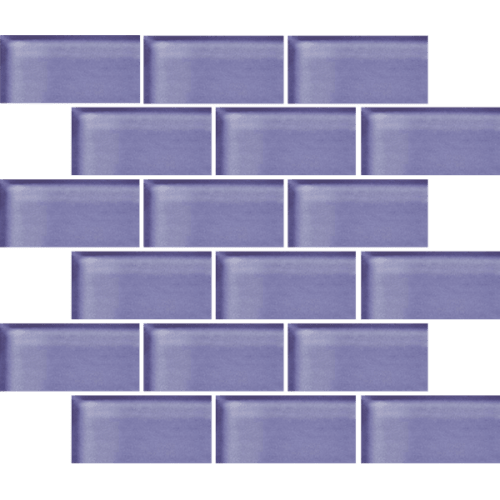 Glass Blox - Lilac Dew 2"X4"