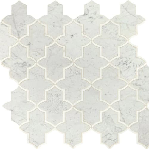 Lavaliere - Carrara WhiteThassos White Byzantine