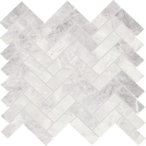 Eclessia Marble - Cristallo Herringbone