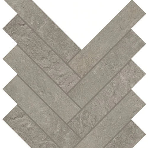 Rekindle - Medium Grey Herringbone