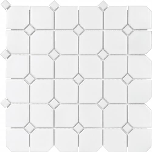 Wall ArtFloor Art - Wall Art Matte WWhite Dot-A 3X6