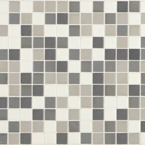 Unglazed Mosaics - Snow Leopard