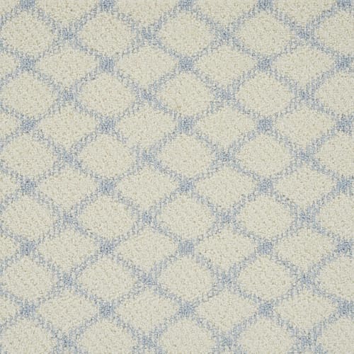 Sheer Lattice - Baby Blue