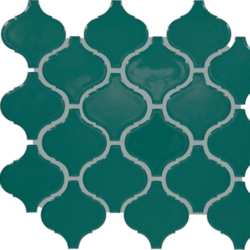 Color Wheel Retro - Peacock Arabesque