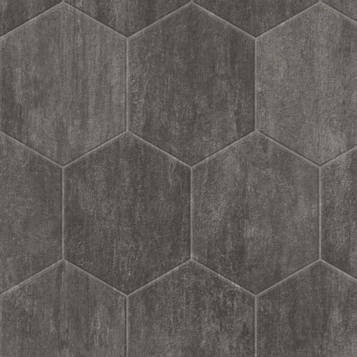 Cushionstep Stone Hex - Slate Gray 12'