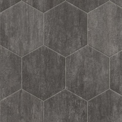 Cushionstep Stone Hex - Slate Gray 12'