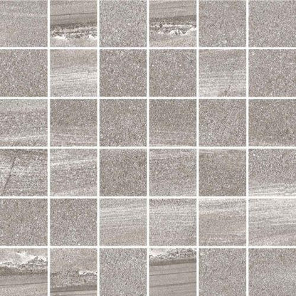 Paros - Dark Grey - 2 X 2 Mosaic