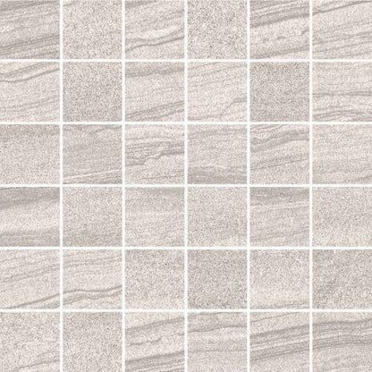 Paros - Light Grey - 2 X 2 Mosaic