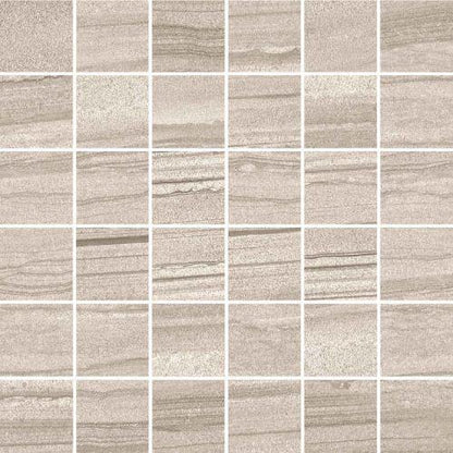 Paros - Taupe - 2 X 2 Mosaic