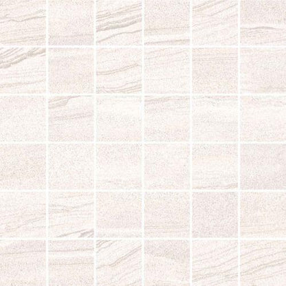 Paros - White - 2 X 2 Mosaic