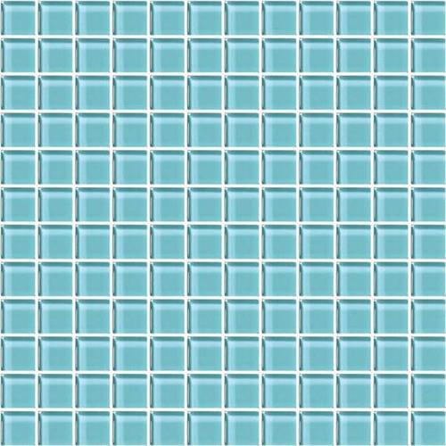 Color Appeal - Fountain Blue 1X1 Mosaic