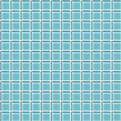 Color Appeal - Fountain Blue 1X1 Mosaic