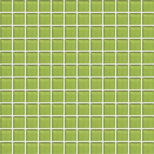 Color Appeal - Lime Green 1X1 Mosaic