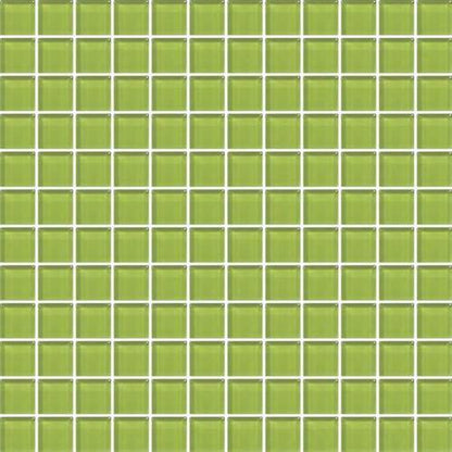 Color Appeal - Lime Green 1X1 Mosaic