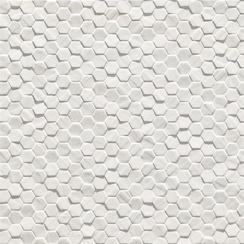 Geostone - Bianco Hexagon