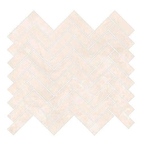 Gatsby - Pearl Herringbone - 1 X 3 Mosaic