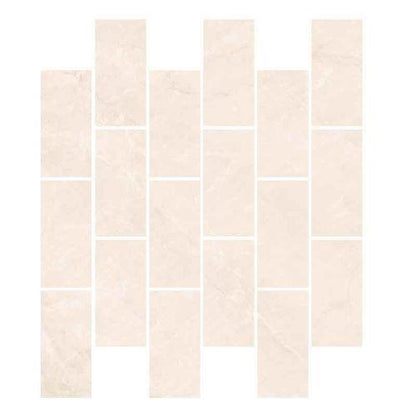 Gatsby - Pearl Brick Pattern - 2 X 4 Mosaic