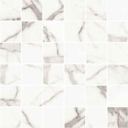 Glamour - Calacatta Polished - 2 X 2 Mosaic
