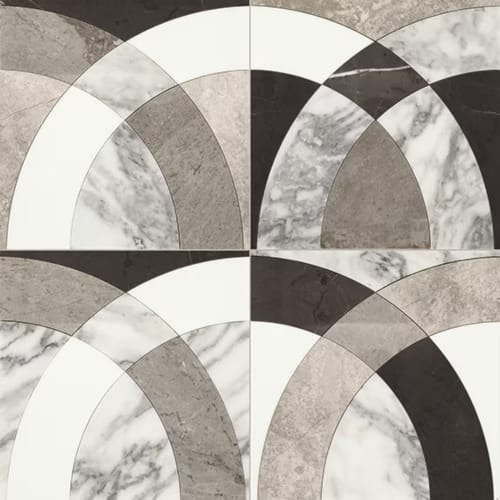 Eclessia Marble - Arabescato Argento Blend Arches