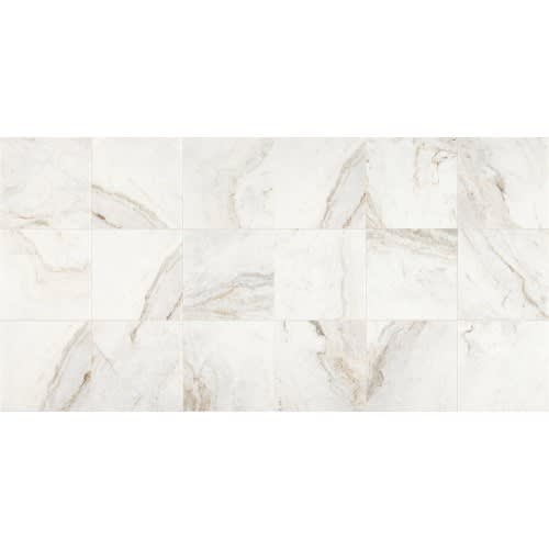 Marble Collection - Daphne White 12X12 Honed