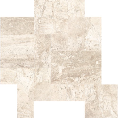 Marble Collection - Meili Sand Versailles Pattern 8X8