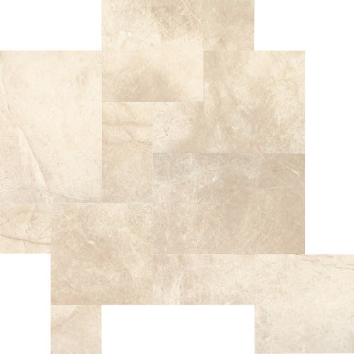 Marble Collection - Phaedra Cream Versailles Pattern 16X24