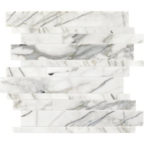 Marble Collection - Venetian Calacatta Random Linear