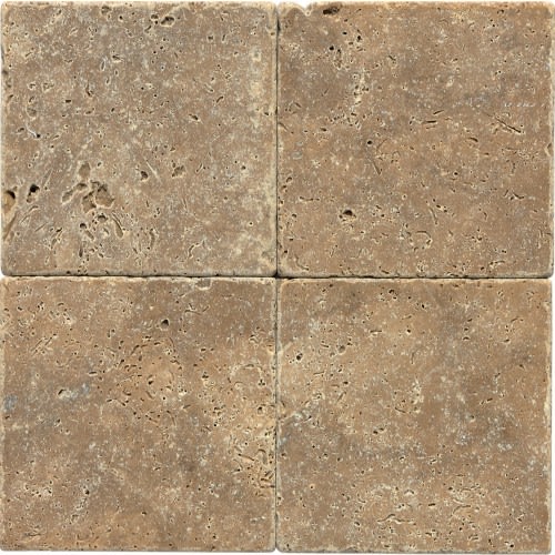 Travertine Collection - Noce 6X6 Textured