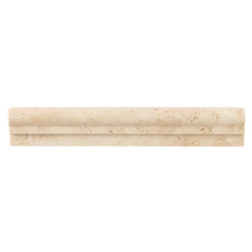 Travertine Collection - Mediterranean Ivory Decorative 2X12