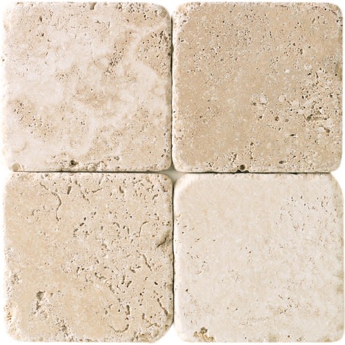 Travertine Collection - Mediterranean Ivory 3X6 Honed