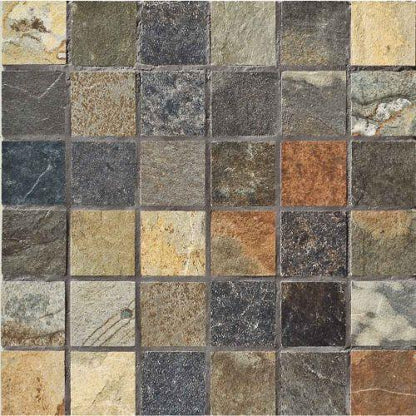 Slaty - Multicolor - 2 X 2 Mosaic