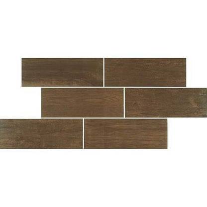 Emblem - Brown 7X20