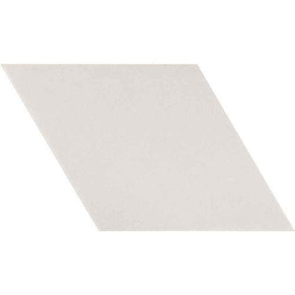 Rhombus - White - 6 X 10