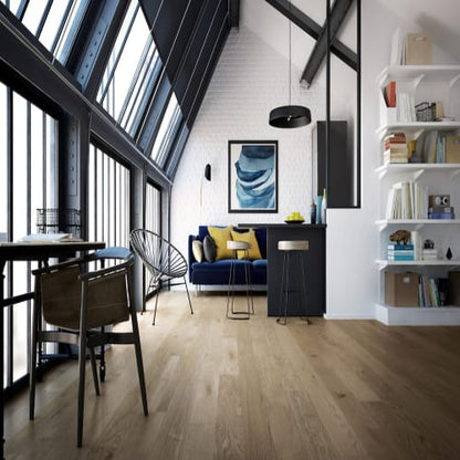 Elegancia Collection - Smooth White Oak Solid 34 - Madera 3.25