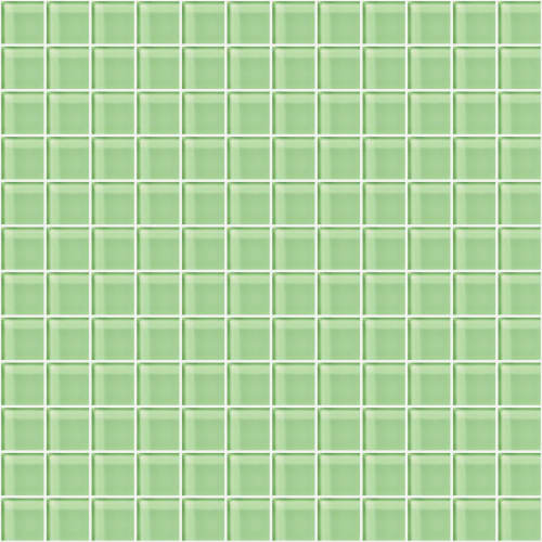 Glass Blox - Lime Shimmer 1"X1"