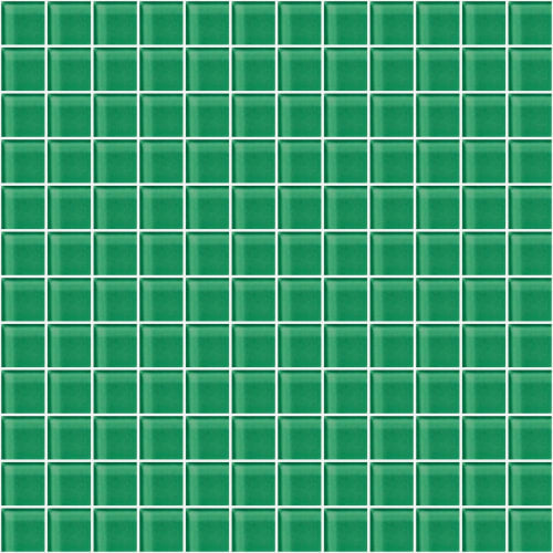 Glass Blox - Green Glow 1"X1"