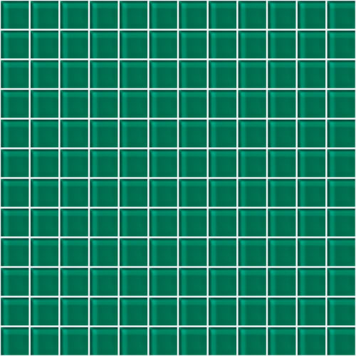 Glass Blox - Glisten Green 1"X1"