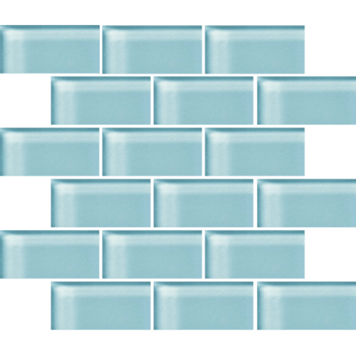 Glass Blox - Clear Sky 2"X4"