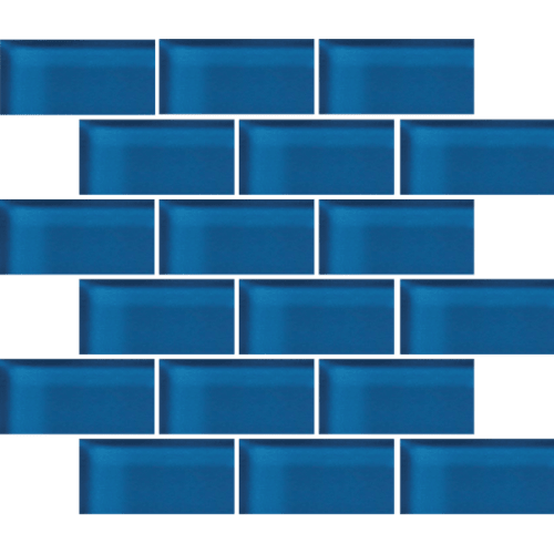 Glass Blox - Sapphire 2"X4"