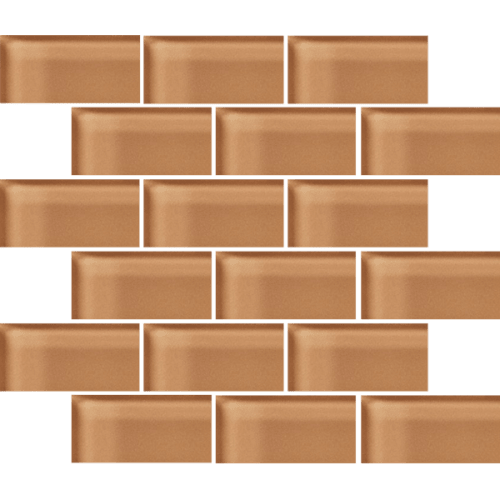 Glass Blox - Honey 2"X4"