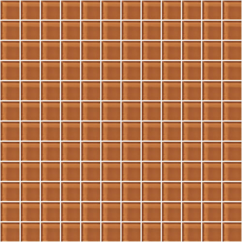 Glass Blox - Iced Tea 1"X1"