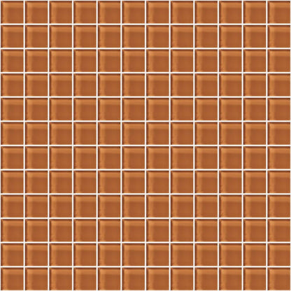Glass Blox - Iced Tea 1"X1"