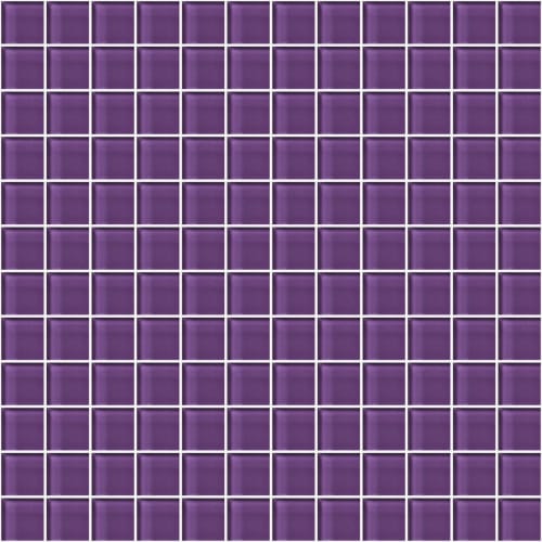 Glass Blox - Grape Sparkle 1"X1"