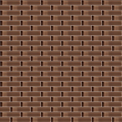 Glass Blox - Coffee 12"X2"